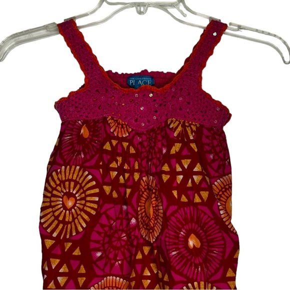The Children's Place Cotton Crocheted Sundress Top - Picture 2 of 6